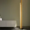 Lampade Da Terra-Selezionato da Mazzolaluce Piantana led design moderna oro ottone dimmerabile