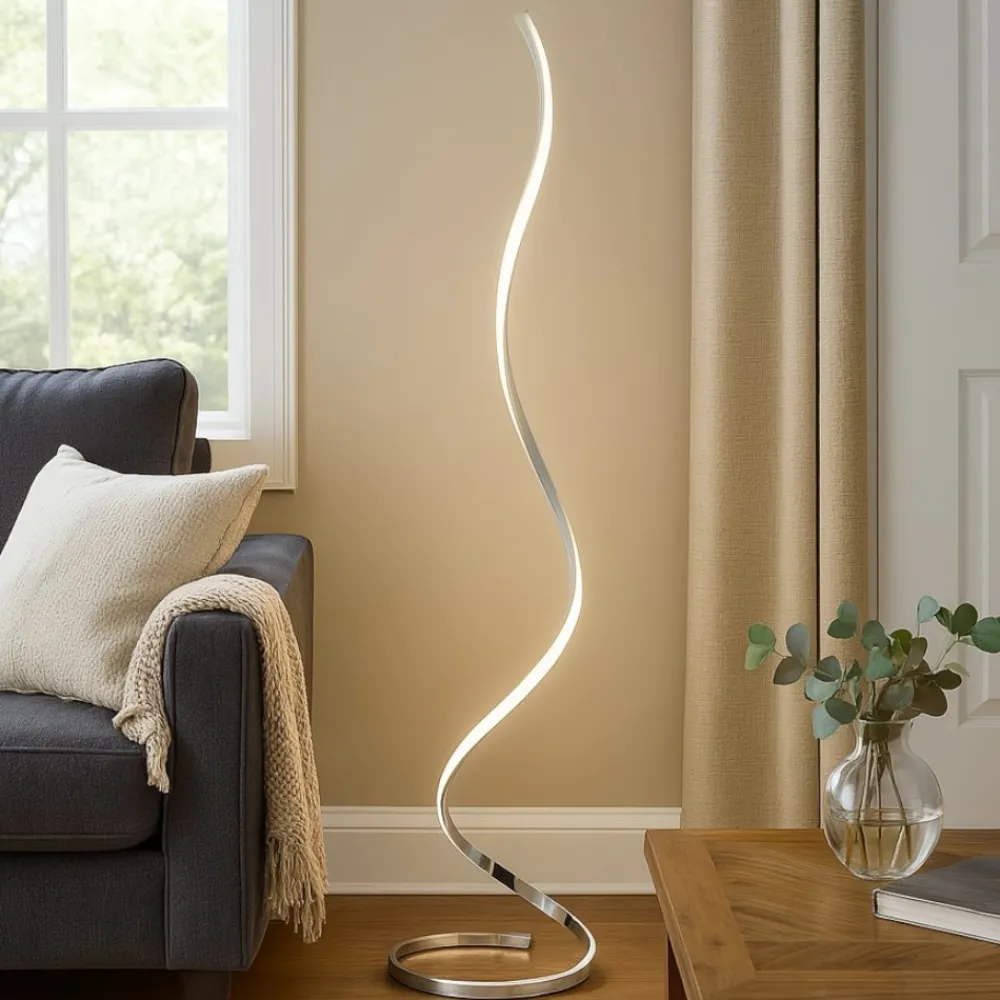 Lampade Da Terra-Selezionato da Mazzolaluce Piantana led dimmerabile design moderna per soggiorno