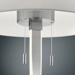 Lampade Da Terra-Selezionato da Mazzolaluce Piantana led 3000k per salotto grigio 2 luci moderna