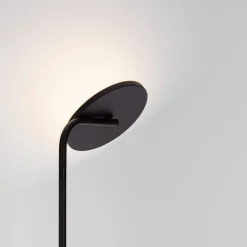 Lampade Da Terra-Selezionato da Mazzolaluce Piantana led nera moderna moderna luce orientabile