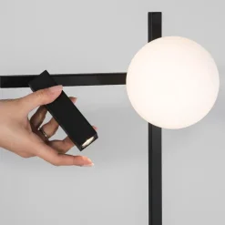 Lampade Da Terra-Selezionato da Mazzolaluce Piantana led per camera da letto moderna doppia luce orientabile
