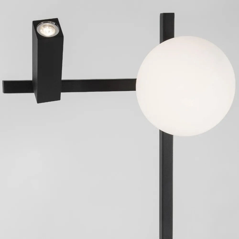 Lampade Da Terra-Selezionato da Mazzolaluce Piantana led per camera da letto moderna doppia luce orientabile