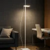 Lampade Da Terra-Ideal Lux Piantana lift pt led 17w 3000k orientabile bianca