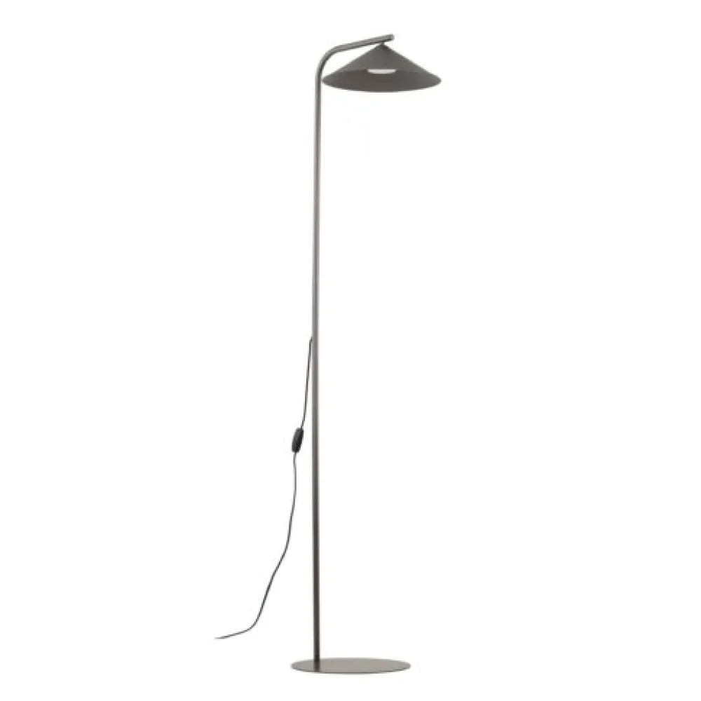 Lampade Da Terra-Selezionato da Mazzolaluce Piantana marrone da lettura design cono per salotto