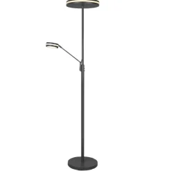 Lampade Da Terra-Selezionato da Mazzolaluce Piantana moderna a due luci led da 2700k a 4000k orientabile