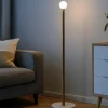 Lampade Da Terra-Linea Light Piantana moderna oro birba fl h165 cm