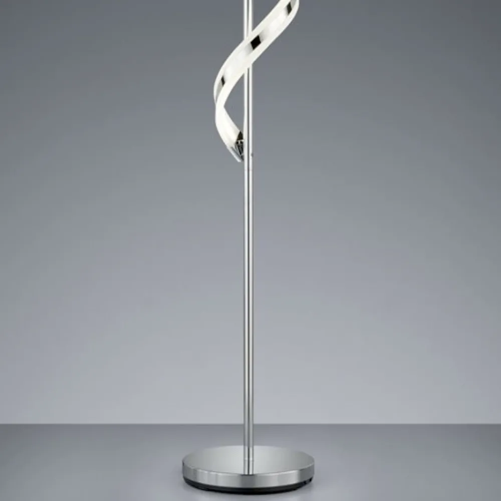Lampade Da Terra-Selezionato da Mazzolaluce Piantana moderna per camera da letto led 3000k h162 cm a spirale
