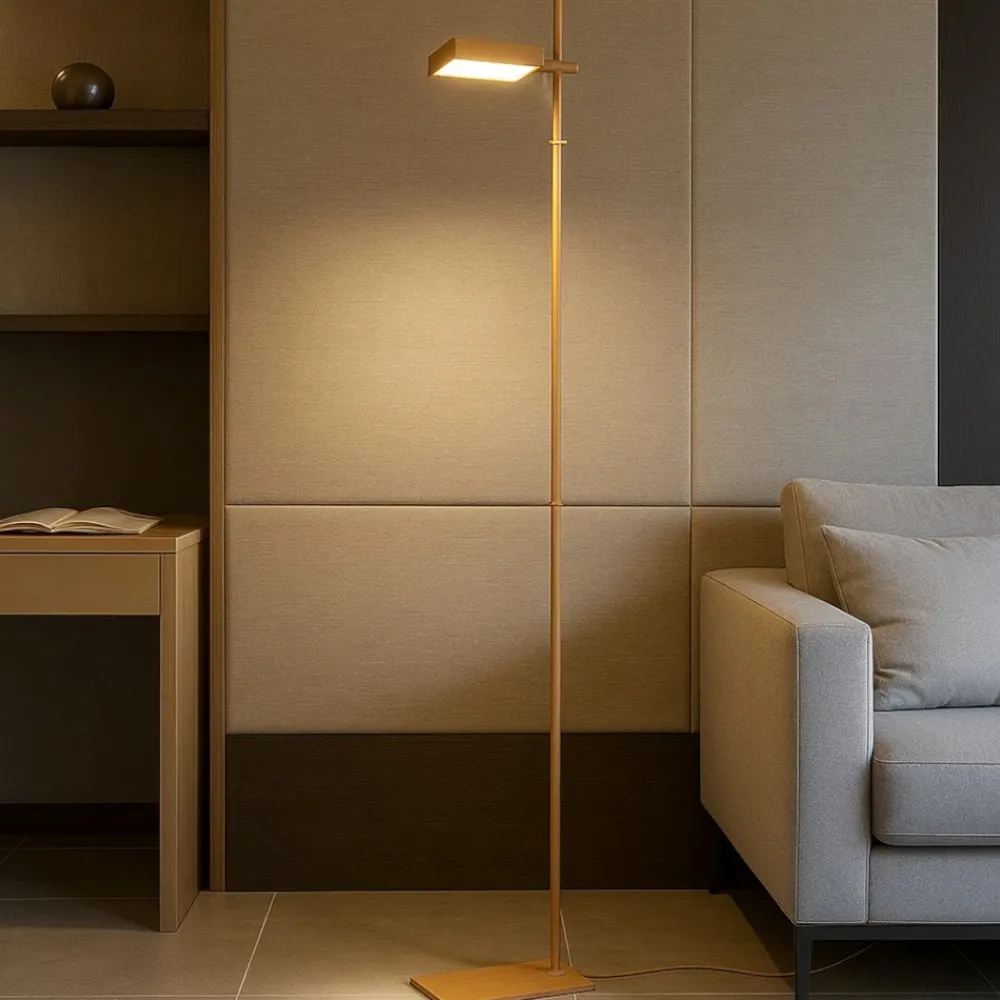 Lampade Da Terra-Top Light Piantana moderna toplight sabbia led 20w 3000k 4000k orientabile