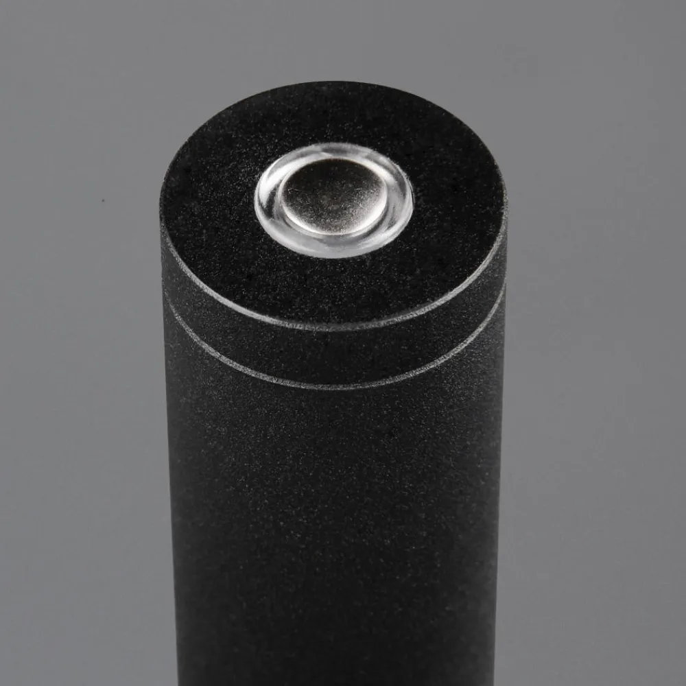 Lampade Da Terra-Selezionato da Mazzolaluce Piantana moderna tre luci orientabili nera e caffe led 24w cct dimmerabile