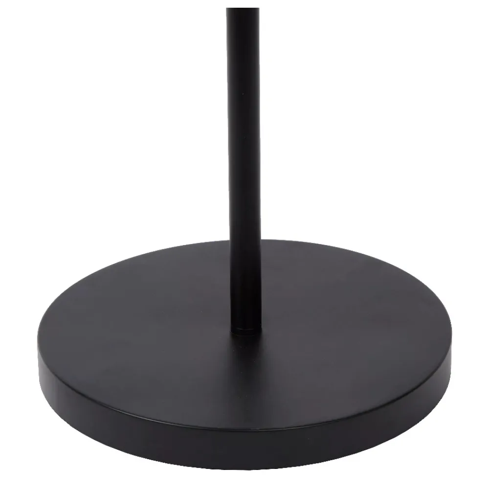 Lampade Da Terra-Selezionato da Mazzolaluce Piantana nera doppia luce da lettura orientabile led 20w 3000k