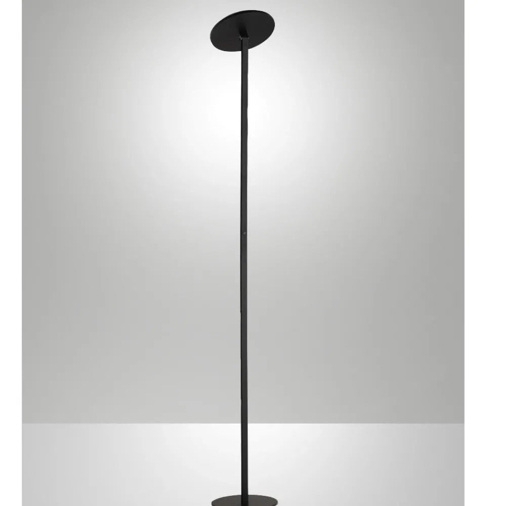 Lampade Da Terra-Fabas Luce Piantana nera led 35w 3000k 4000k 5000k 6000k dimmerabile fabas regina