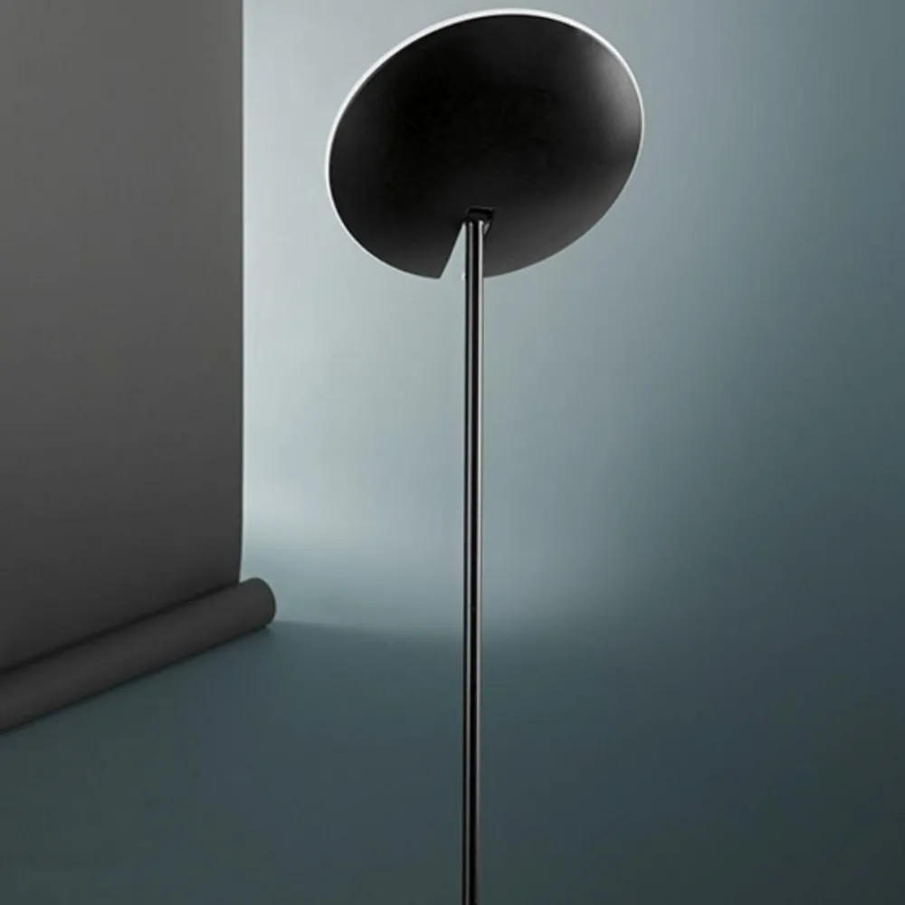 Lampade Da Terra-Perenz Illuminazione Piantana nera led 24w 3000k orientabile ophelia perenz