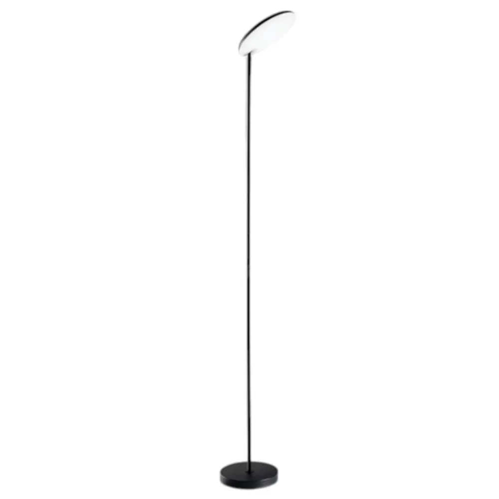 Lampade Da Terra-Perenz Illuminazione Piantana nera led 24w 3000k orientabile ophelia perenz