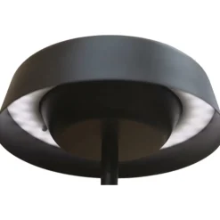 Lampade Da Terra-Selezionato da Mazzolaluce Piantana nera moderna led 15w 3000w dimmerabile