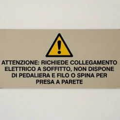 Lampade Da Terra-Selezionato da Mazzolaluce Piantana pendente nera tubolare sospesa attacco a soffitto led 20w 3000k