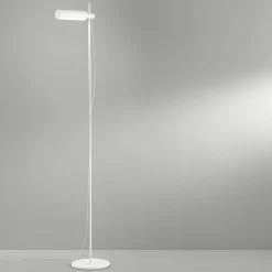 Lampade Da Terra-Perenz Illuminazione Piantana per ufficio bianca parabola luce orientabile ultima perenz led cct