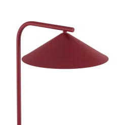 Lampade Da Terra-Selezionato da Mazzolaluce Piantana rossa design minimal da lettura per salotto