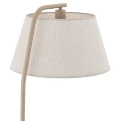 Lampade Da Terra-Selezionato da Mazzolaluce Piantana sabbia piccolo arco metallo paralume tessuto lino