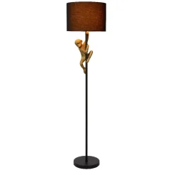 Lampade Da Terra-Selezionato da Mazzolaluce Piantana scimpanze scimmia oro