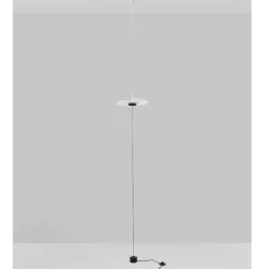 Lampade Da Terra-Selezionato da Mazzolaluce Piantana sospesa dal soffitto bianca design moderna led dimmerabile