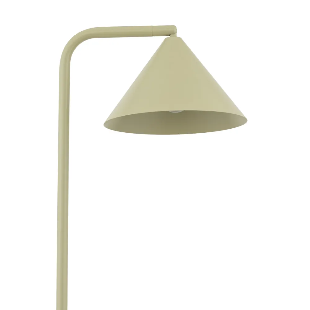 Lampade Da Terra-Selezionato da Mazzolaluce Piantana verde in metallo design minimal da lettura