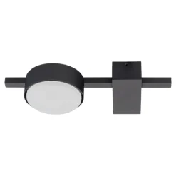 Plafoniere Moderne-Selezionato da Mazzolaluce Piccola plafoniera da cucina design moderno colore nero