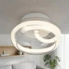 Plafoniere Moderne-Selezionato da Mazzolaluce Piccola plafoniera moderna vetro trasparente led 11w 4000k dimmerabile