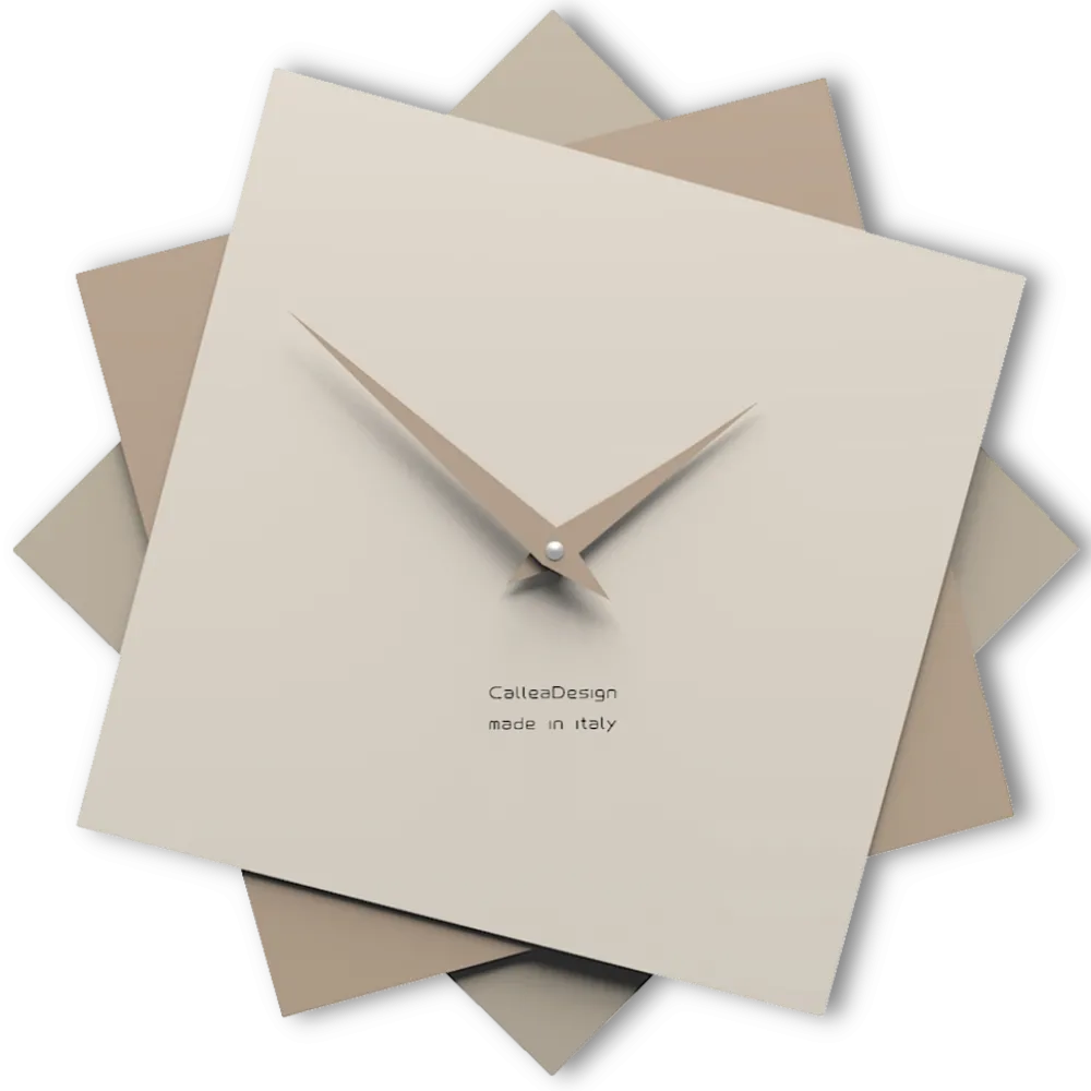 Orologi Da Parete Moderni-Selezionato da Mazzolaluce Piccolo orologio da muro moderno 35cm lino