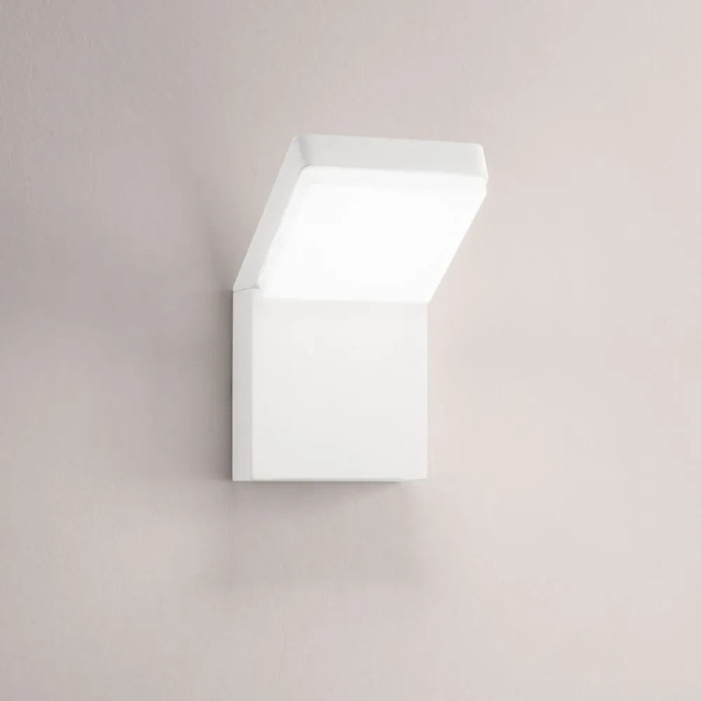 Applique Da Esterno-Perenz Illuminazione Piega perenz applique da esterno bianca led 20w cct ip65