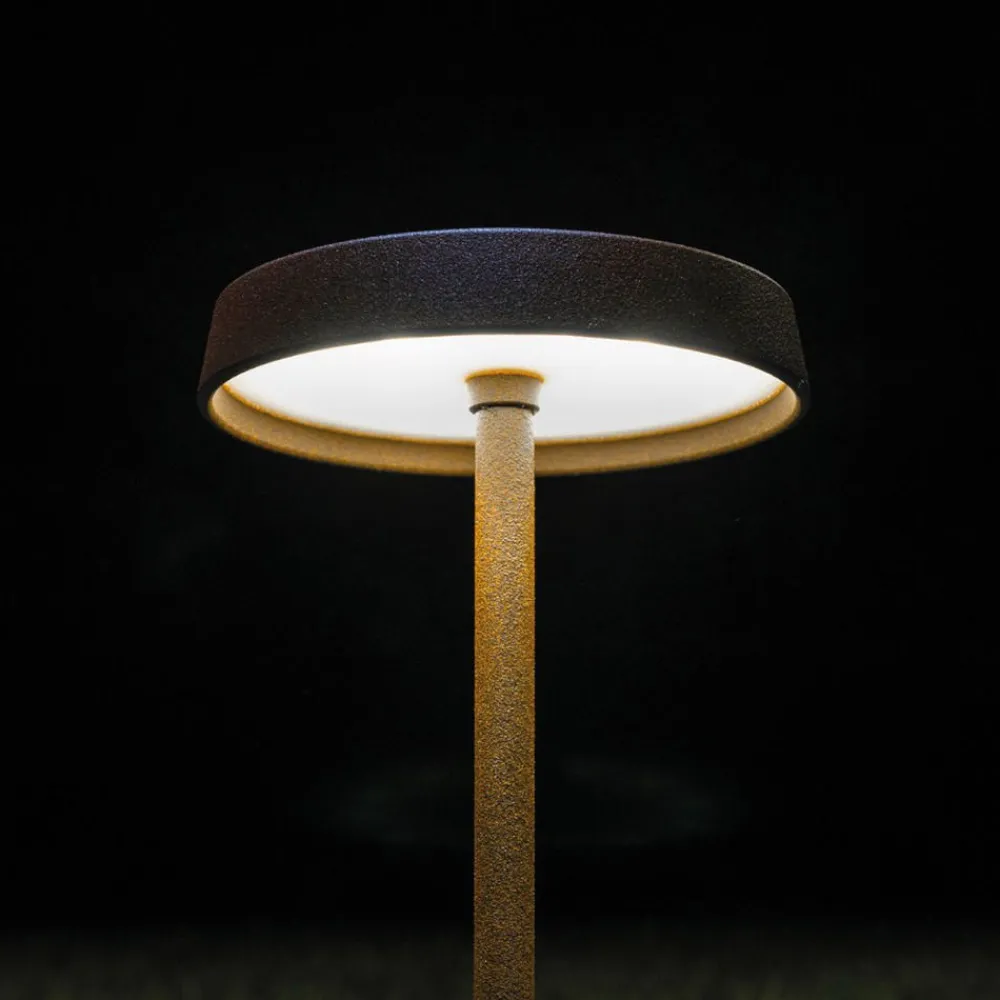 Lampioni Da Giardino-Linea Light Pistillo lampione da giardino ip65 marrone