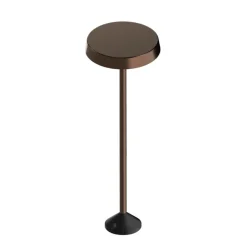 Lampioni Da Giardino-Linea Light Pistillo lampione da esterno marrone led 3000k ip65