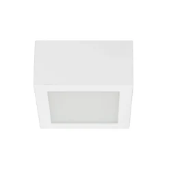 Plafoniere Moderne-Linea Light Plafone bianco box sq led 7w 4000k