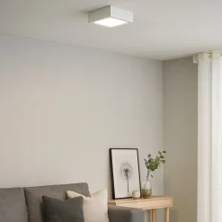 Plafoniere Moderne-Linea Light Plafone bianco box sq led 7w 4000k