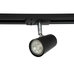 Illuminazione A Binario-Selezionato da Mazzolaluce Plafoniera a binario nero 3 spot led orientabili monofase fp