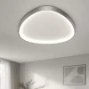 Plafoniere Moderne-Vivida International Plafoniera a led vivida lifering titanio 48w 3000k 4000k dimmerabile