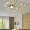 Plafoniere Moderne-Selezionato da Mazzolaluce Plafoniera a led 38w 3000k dimmerabile design moderna grigio