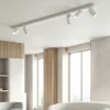 Plafoniere Moderne-Perenz Illuminazione Plafoniera bianca con 5 spot orientabili oddy