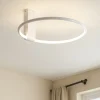 Plafoniere Moderne-Selezionato da Mazzolaluce Plafoniera bianca da cucina led 3000k orientabile minimal