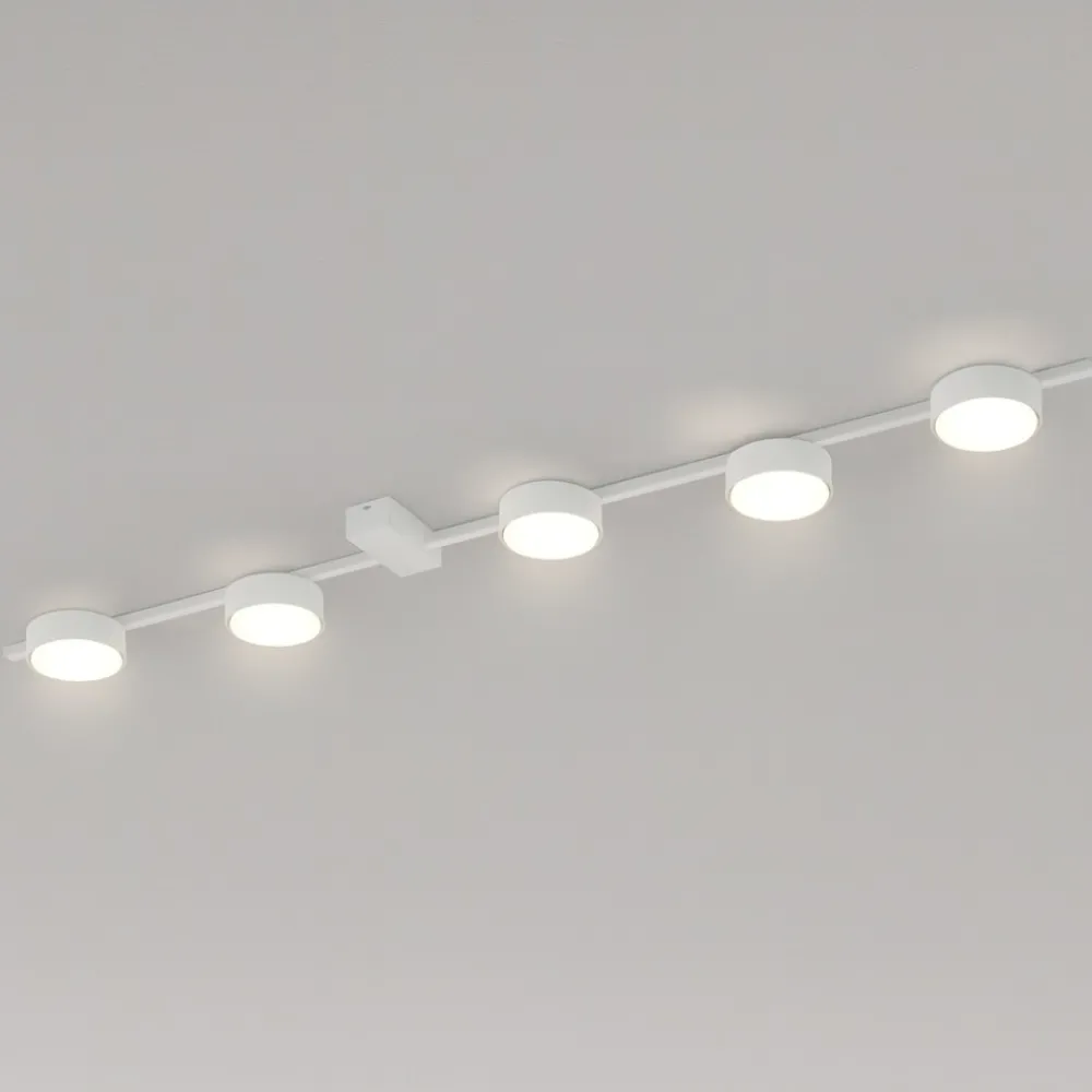 Plafoniere Moderne-Selezionato da Mazzolaluce Plafoniera bianca design gx53 led