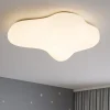 Plafoniere Moderne-Selezionato da Mazzolaluce Plafoniera bianca design nuvola per cameretta moderna