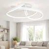 Plafoniere Moderne-Selezionato da Mazzolaluce Plafoniera bianca design per cucina moderna led 2700k 3000k 4000k