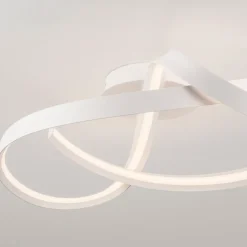Plafoniere Moderne-Selezionato da Mazzolaluce Plafoniera bianca design per cucina moderna led 2700k 3000k 4000k