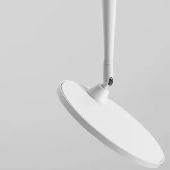 Plafoniere Moderne-Selezionato da Mazzolaluce Plafoniera bianca disco luce orientabile design moderna
