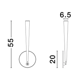 Plafoniere Moderne-Selezionato da Mazzolaluce Plafoniera bianca disco luce orientabile design moderna