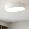 Plafoniere Moderne-Selezionato da Mazzolaluce Plafoniera bianca disegn moderna 50cm led per camera da letto