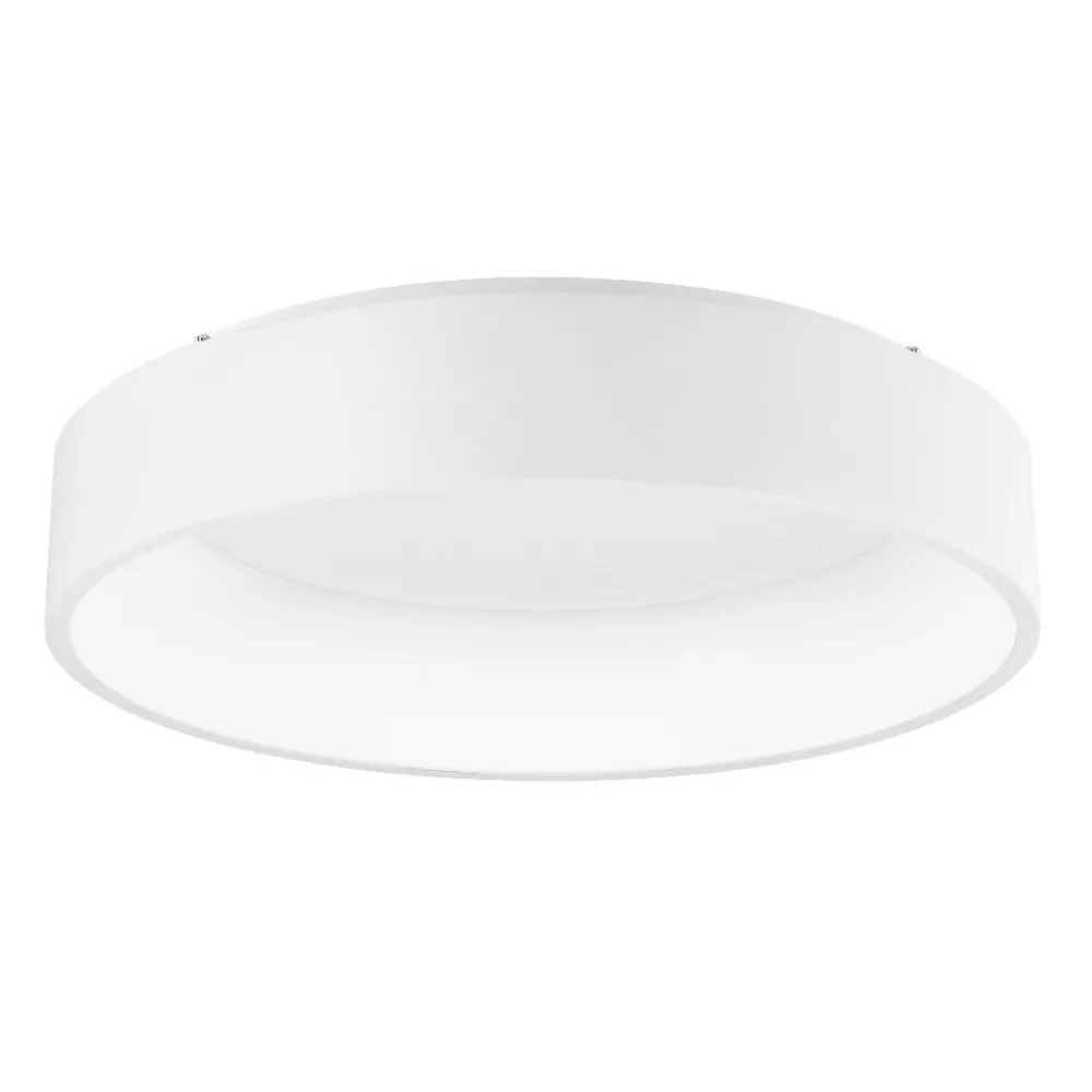 Plafoniere Moderne-Selezionato da Mazzolaluce Plafoniera bianca led 3000k tonda per sala da pranzo