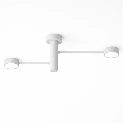 Plafoniere Moderne-Top Light Plafoniera bianca moderna orientabile due luci octopus