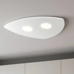 Plafoniere Moderne-Top Light Plafoniera bianca moderna shape