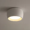 Plafoniere Moderne-Sforzin Illuminazione Plafoniera bianca per cucina in gesso sforzin mysia