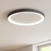 Plafoniere Moderne-Vivida International Plafoniera bronzo vivida lifering-r tonda 60cm led 60w 3000k 4000k